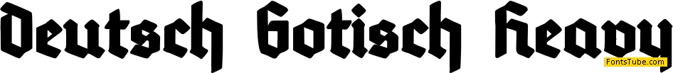 Deutsch-Gotisch Font Family