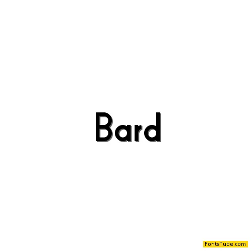 BarD Font