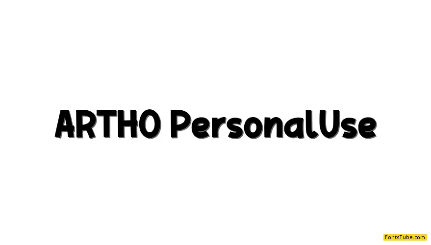 ARTHO Font