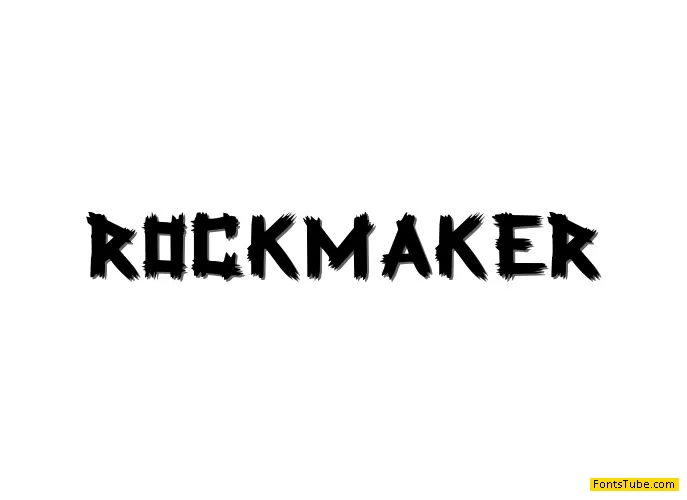 Rockmaker Font