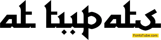 at tupats Font