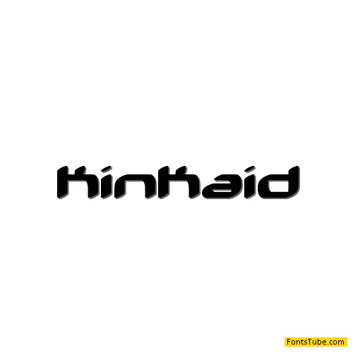 Kinkaid BRK Font