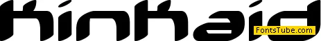 Kinkaid BRK Font