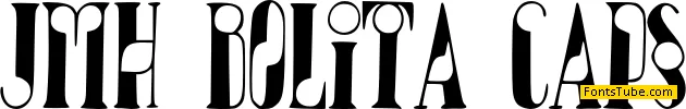 JMH Bolita Caps Font