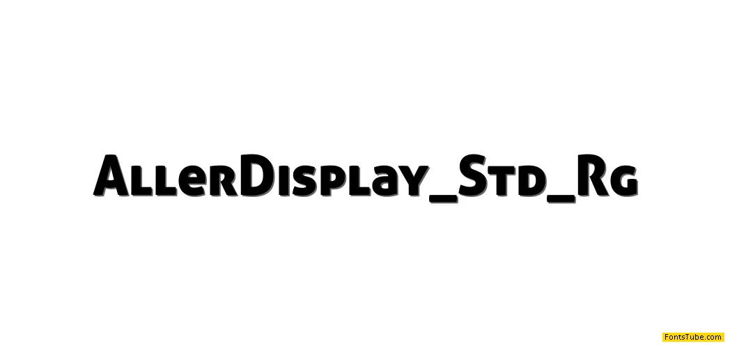 Aller Font Family