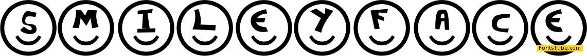 Smiley Faces Font