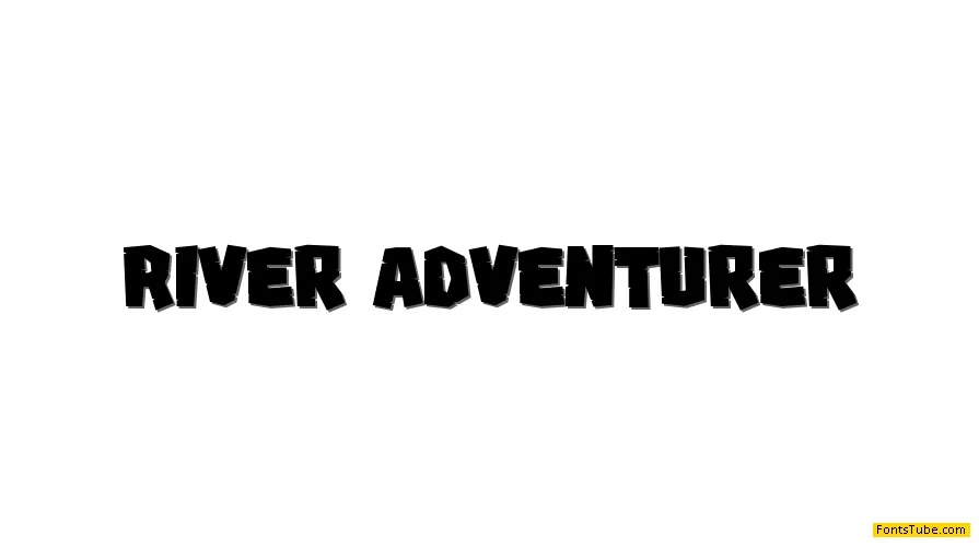 River Adventurer Font