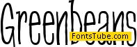 greenbeans Font