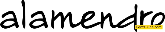 Alamendro FG Font