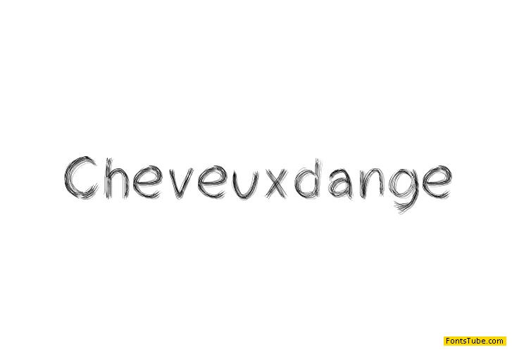 Cheveuxdange Font