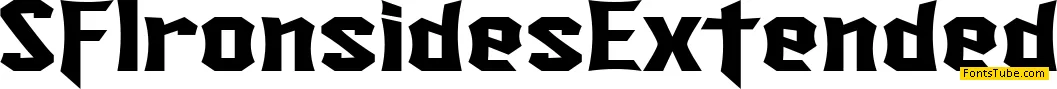 SF Ironsides Font Family