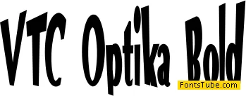 VTC Optika Font Family