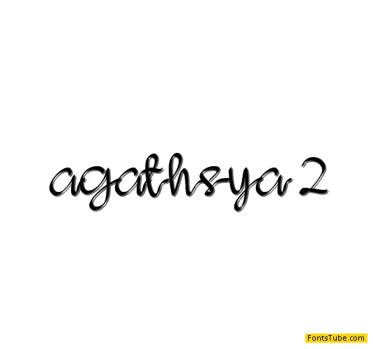 Agathsya Font
