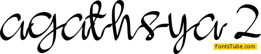 Agathsya Font