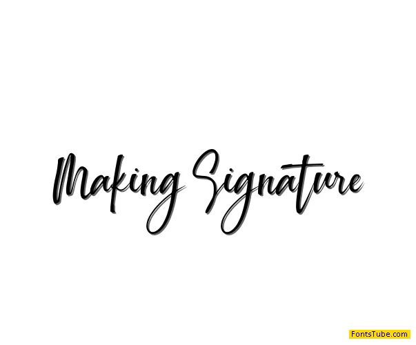 Making Signature