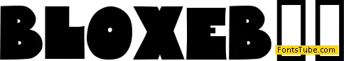 Bloxxxx Font