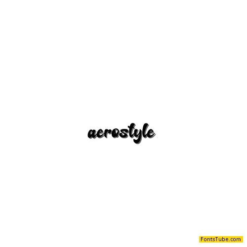 aerostyle Font