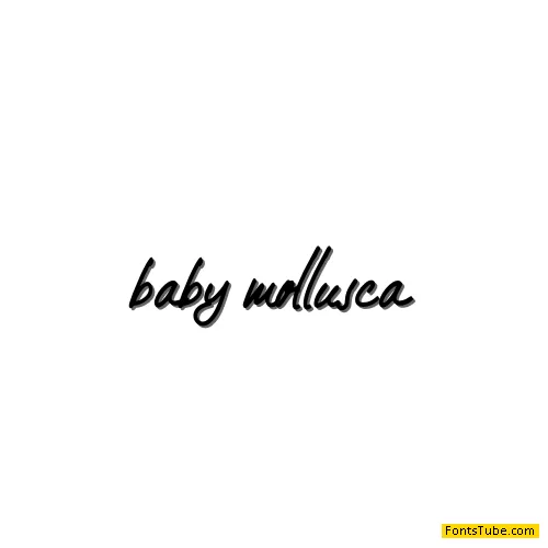 Baby Mollusca Font