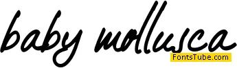 Baby Mollusca Font