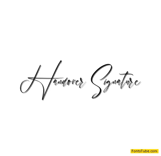 Handover Signature