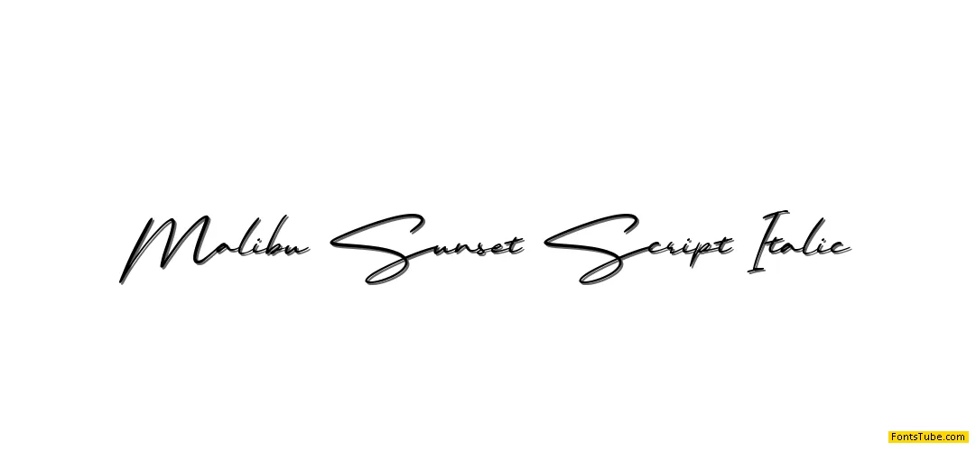 Malibu Sunset Script