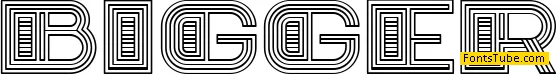 Bigger Font Family