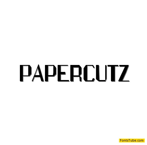Papercutz Font