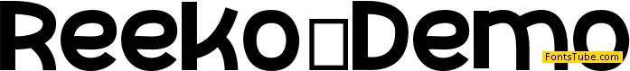 Reeko_Demo Font