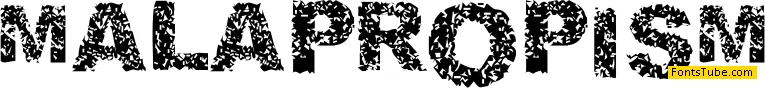 Malapropism Font