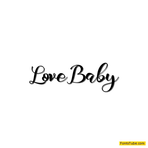 Love Baby Font