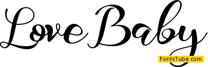 Love Baby Font