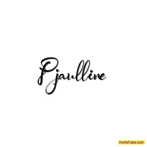 Pjaulline Font