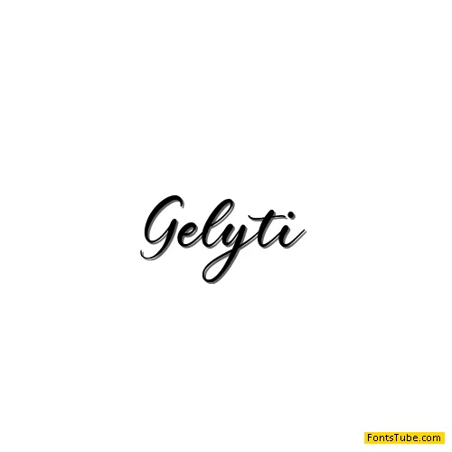 Gelyti Font