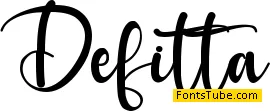 Defitta Font