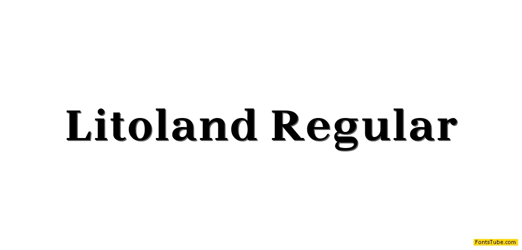 Litoland Font Family