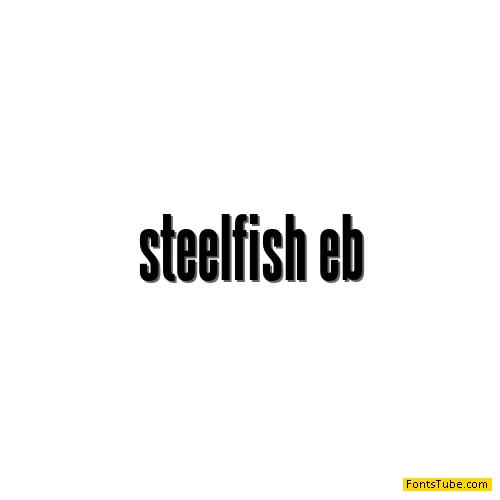 Steelfish Font Family