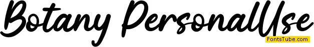 Botany Font