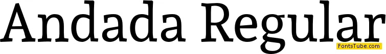 Andada Font Family