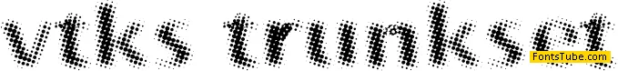 vtks trunkset Font