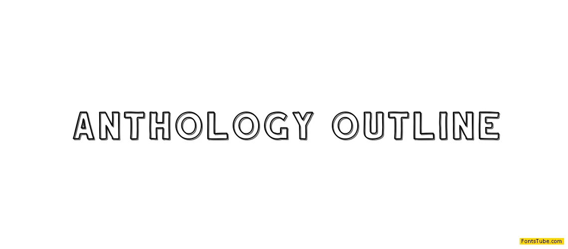 Anthology Font Family
