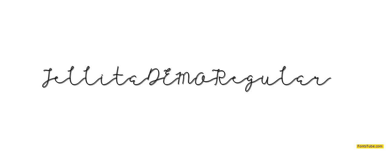 Jellita DEMO Font Family
