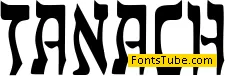 Tanach Font