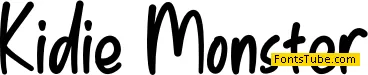 Kidie Monster Font