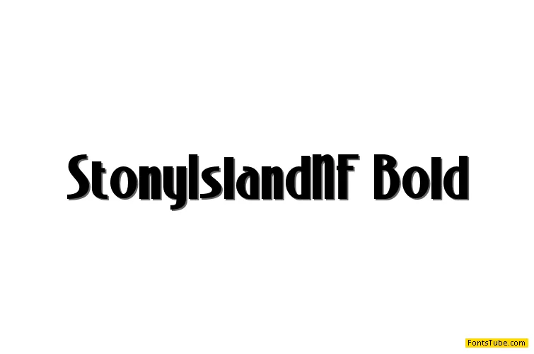 Stony Island NF Font Family