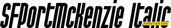 SF Port McKenzie Font Family