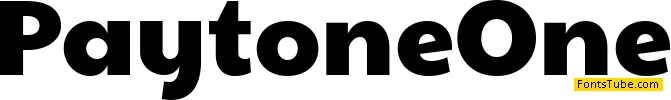 Paytone One Font