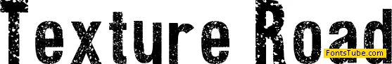 Texture Road Font
