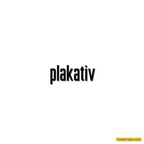 Plakative Grotesk Font