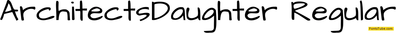 Architects Daughter Font