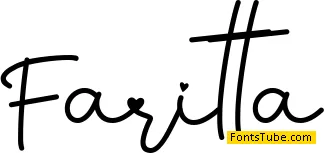 Faritta Font